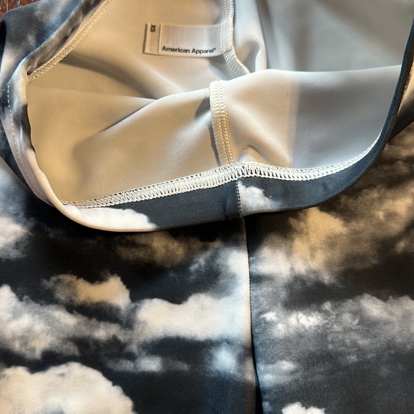 American Apparel Nylon Tricot Printed Leggings - Picture 2 of 2